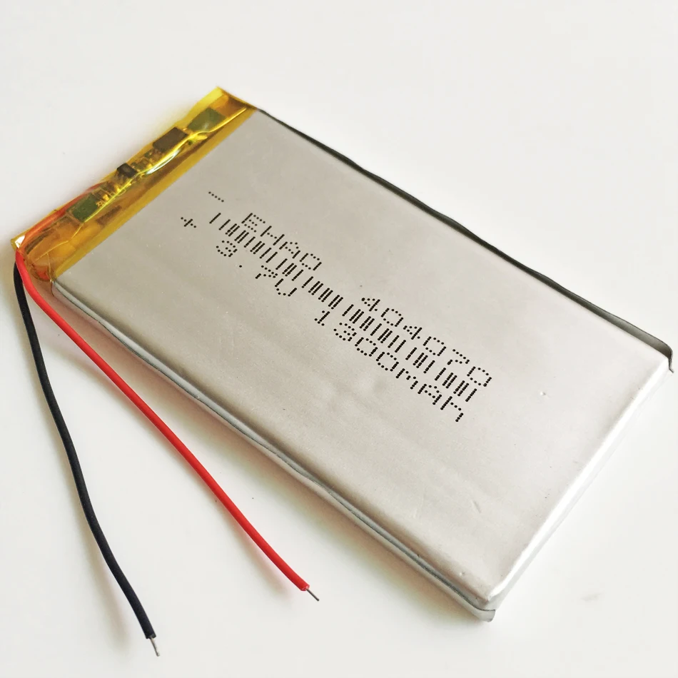 10 шт 3 7 V 1300mAh литий полимерный Li po lipo аккумуляторная батарея для электронных книг