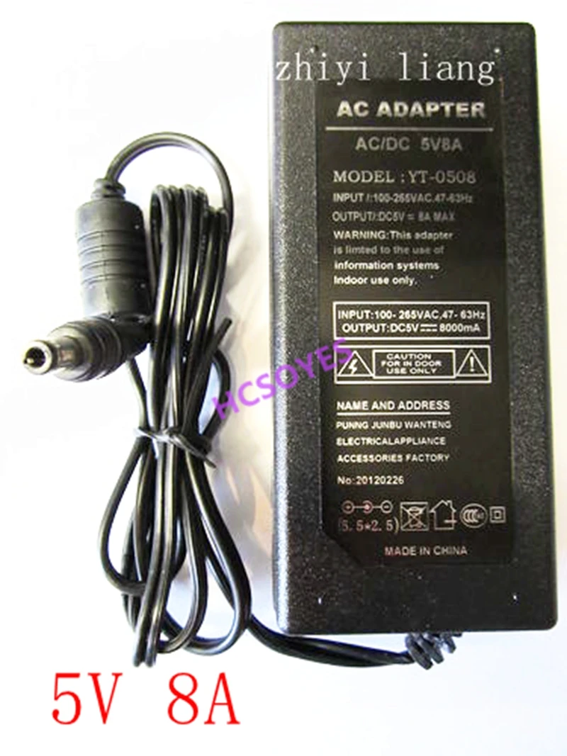 Светодиодный Питание адаптер DC5V 1A 2A 3A 4A 6A 8A 10A US/EU/UK/AU разъем для подключения 15 Вт/40 Вт/50 Вт светодиодный полосы лампы освещения светодиодный Мощность драйвер