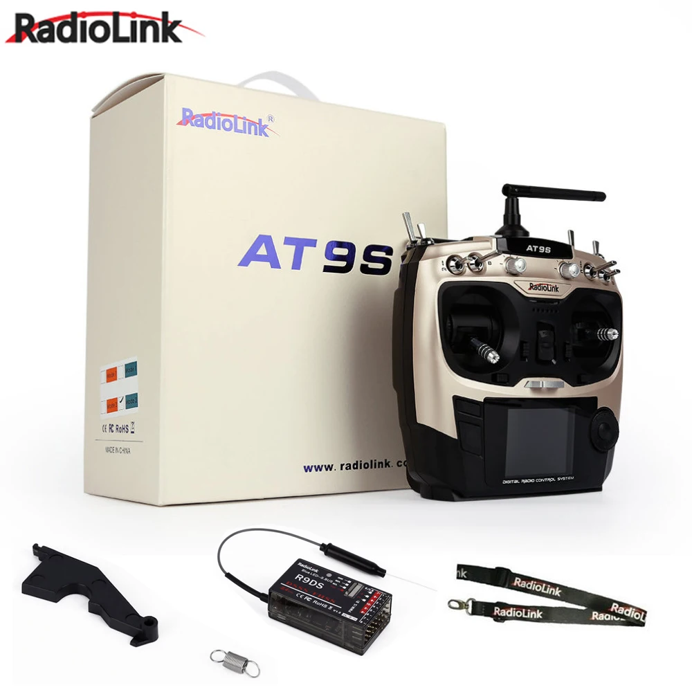 Радиоприемник Radio Remote Control System AT9S R9DS DSSS FHSS 2 4G 10 каналов для радиоуправляемого