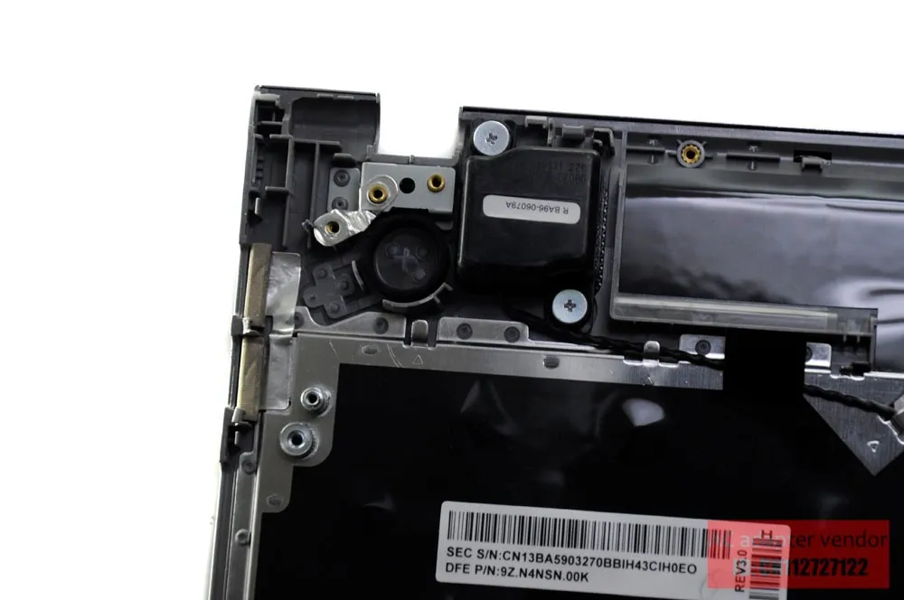 Клавиатура для ноутбука samsung NP550P5C с корпусом c