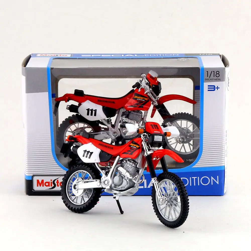 Весы Maisto/1:18/литая под давлением модель мотоцикла Игрушка/Honda XR400R