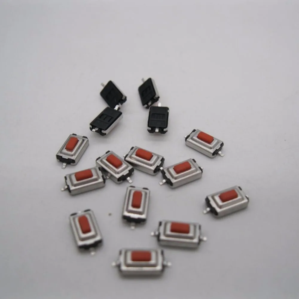 50 шт. высокое качество 3x6x2 5 мм SMD Красный кнопочный переключатель