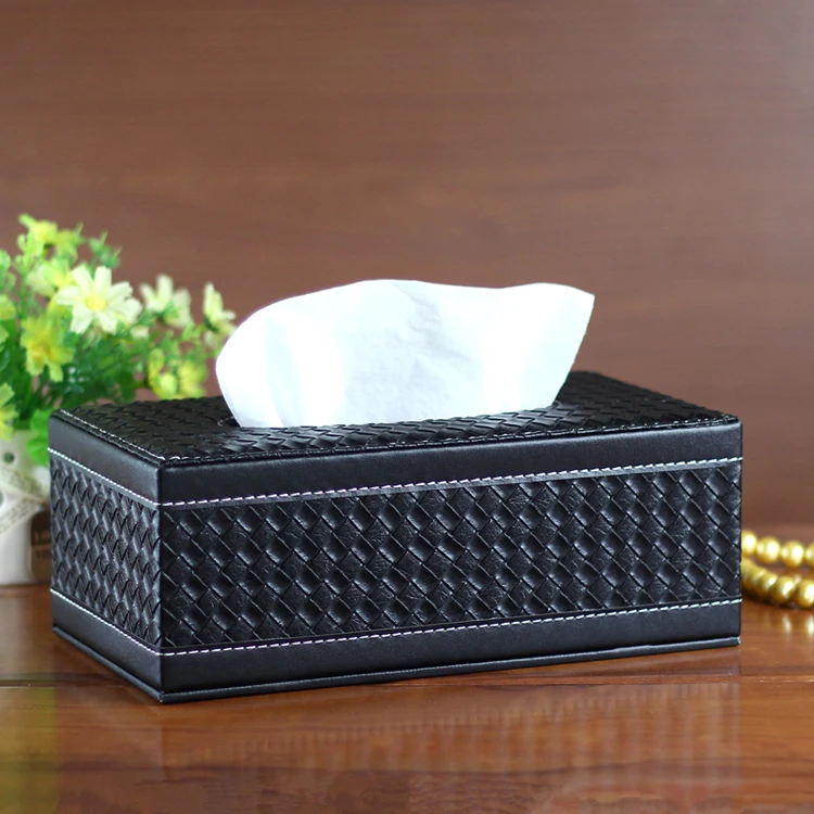 

Коробка для откачивания бумаги для дома, качественная модная коробка для салфеток из роскошной искусственной кожи, домашняя бумажная короб...