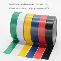 1pc 6 colors 16mm10y9 2m waterproof insulation electrical tape electrical flame retardant pvc tape repair bonding tools