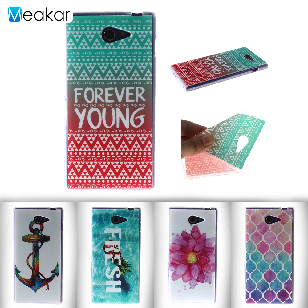 Чехол 4.8для sony Xperia M2 чехол для sony Xperia M2 M 2 Aqua Dual D2303 D2403 D2302 D2305 чехол-лента на заднюю панель