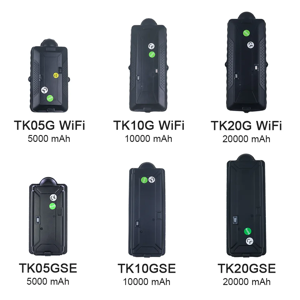 Автомобильный GPS трекер TK20G 4G 3G водонепроницаемый портативный аккумулятор 20000 мАч