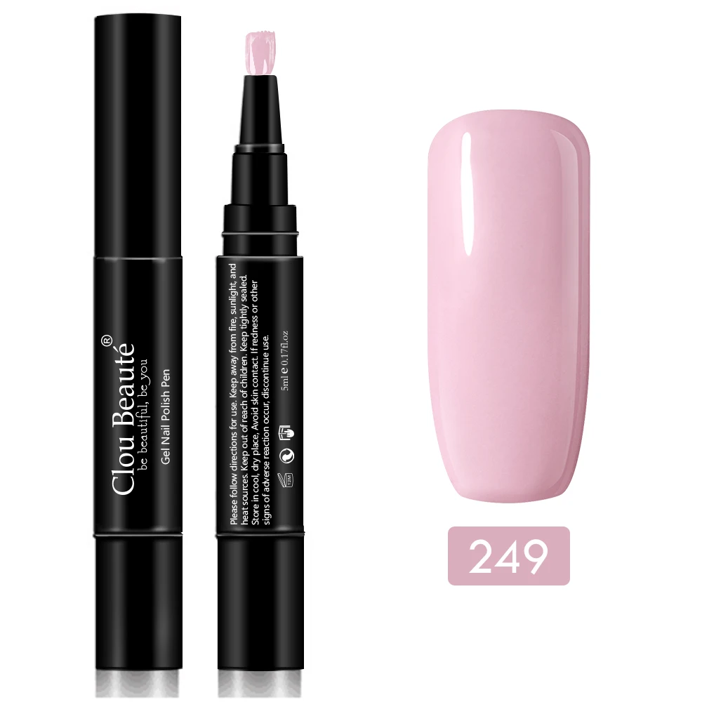 11249 Clou Beaute 60 чистых цветов гель лак для ногтей ручка paznokcie Маникюр УФ-гель для ногтей Гибридный гель лак для ногтей набор гель-краски - Цвет: 11249