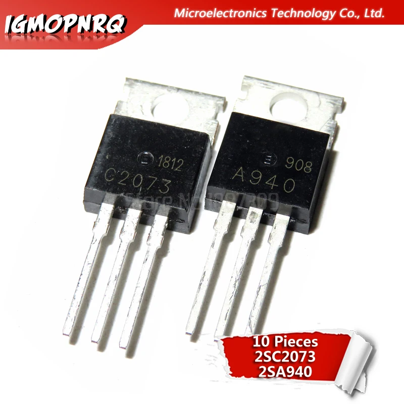 10 шт. транзистор 2SA940 A940 1.5A / 150V PNP транзистор матовая трубка C2073 оригинальный продукт