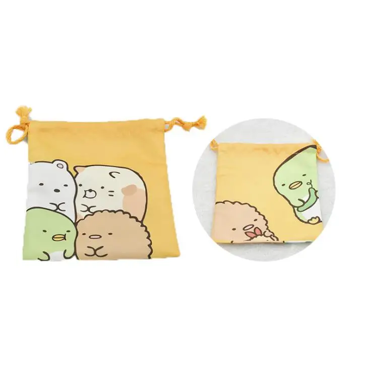 14 1 шт., мультяшная мини сумка Sumikko Gurashi из полиэстера и енота, косметическая сумка для хранения, канцелярские сумки для документов, подарки - Цвет: 14
