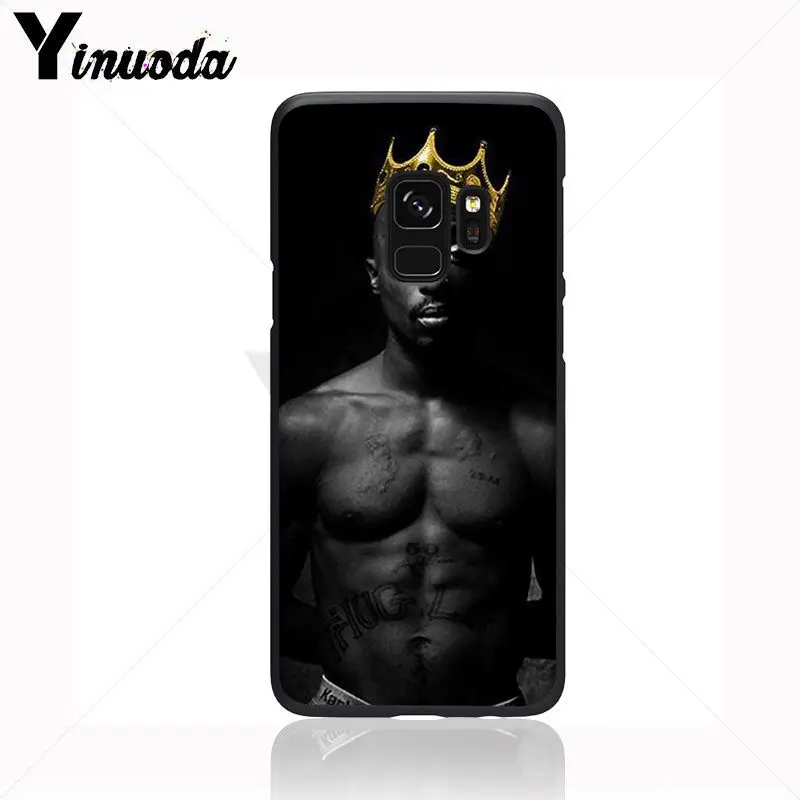 Yinuoda 2Pac для телефона с изображением Тупака пользовательские фото мягкий чехол
