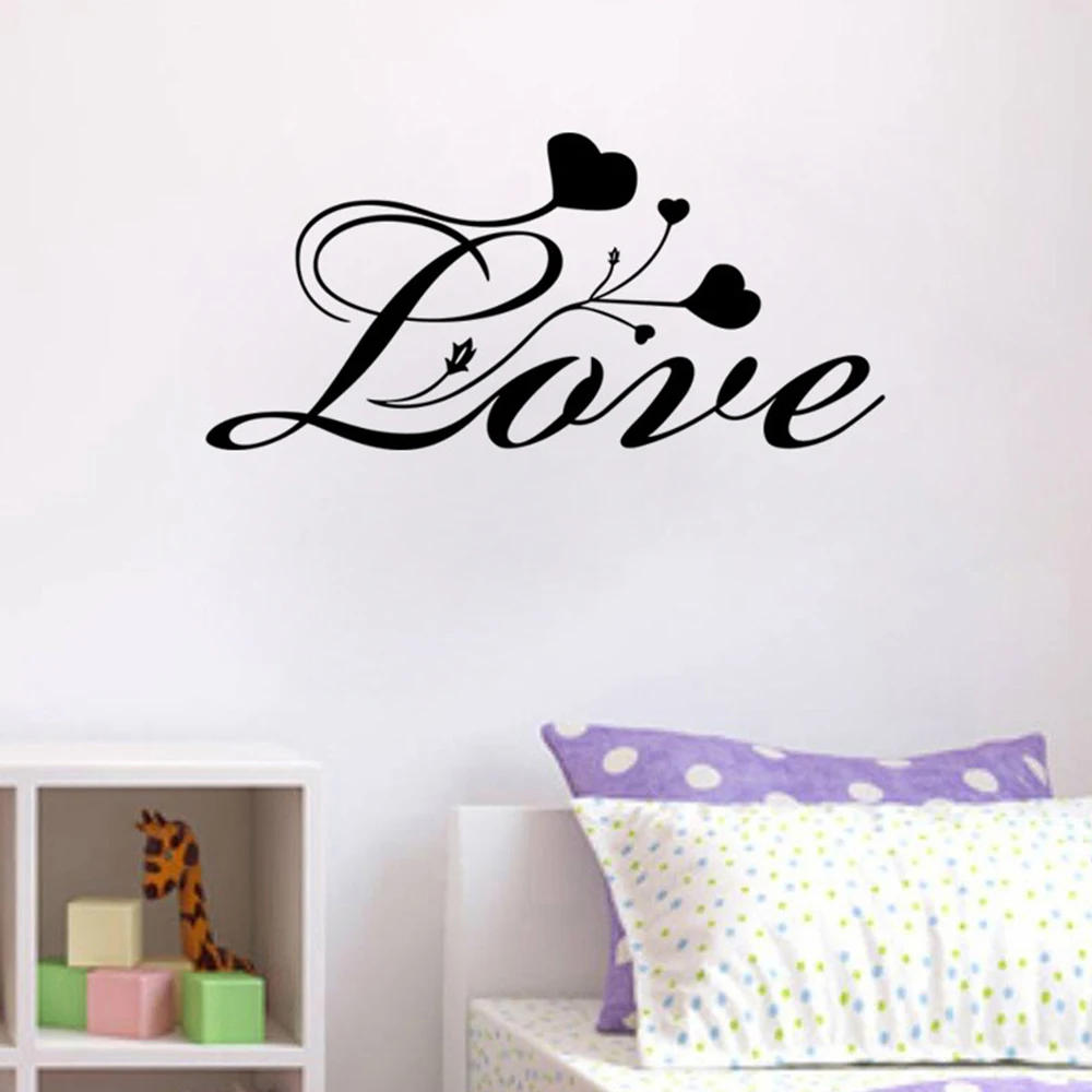 

Bedroom Wall Stickers Decor Love Wall Stickers Home Decor Living Room Art Mural Wall Sticker Decals Living Room Decoration