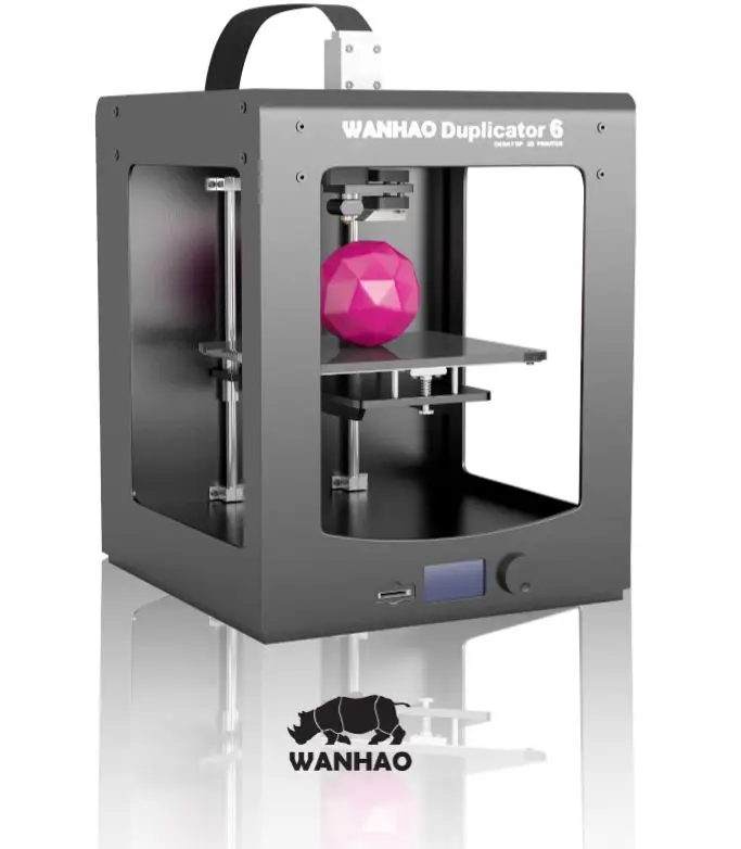 WANHAO 3D Printer D6 FDM/FFF Desktop Home Use High Precision DIY