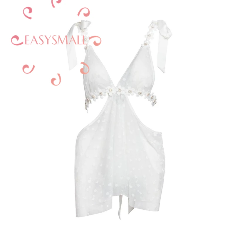 EASYSMALL сексуальный бюстгальтер пуш-ап белье белое с цветочным рисунком femme modis