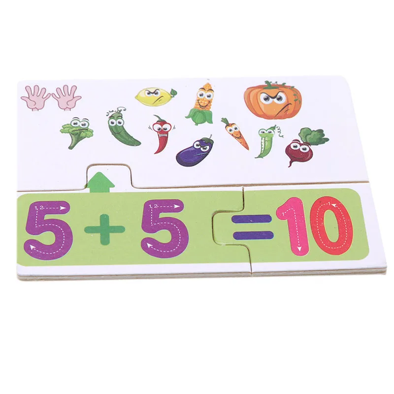 

Hot Sell Creative Packing Puzzle Literacy And Cognition Cultivating Cards For Jigsaw Puzzle Kids Educational Toys Child Gift