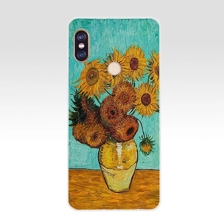 Мягкий Силиконовый ТПУ чехол 257AQ Van Gogh Tardis для телефона xiaomi redmi 6 pro note 5 plus 4 4x mi