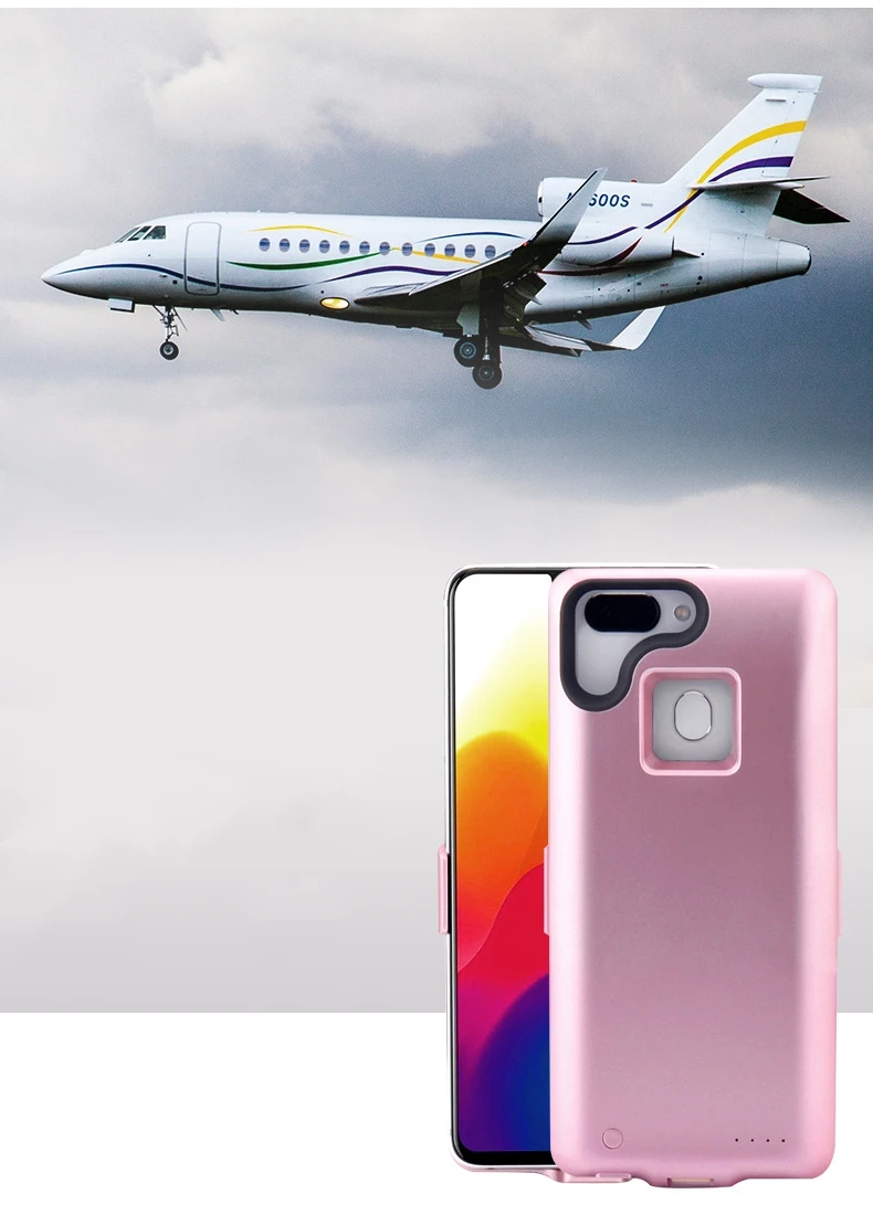 Тонкий чехол для аккумулятора 5000 мА/ч Xiaomi Redmi note 5 зарядного устройства Примечание