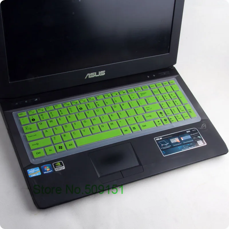 Силиконовый чехол для ноутбука Asus X555LP VX7 X501 DX991C X554L VM590ZE/LB VM510L E502M Vivobook 4000 S5 |