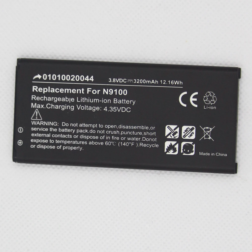 Сменный аккумулятор N9100 10 шт./лот 3200 мАч для Samsung Galaxy NOTE 4 N9106W N9108V N9109V 4|Аккумуляторы