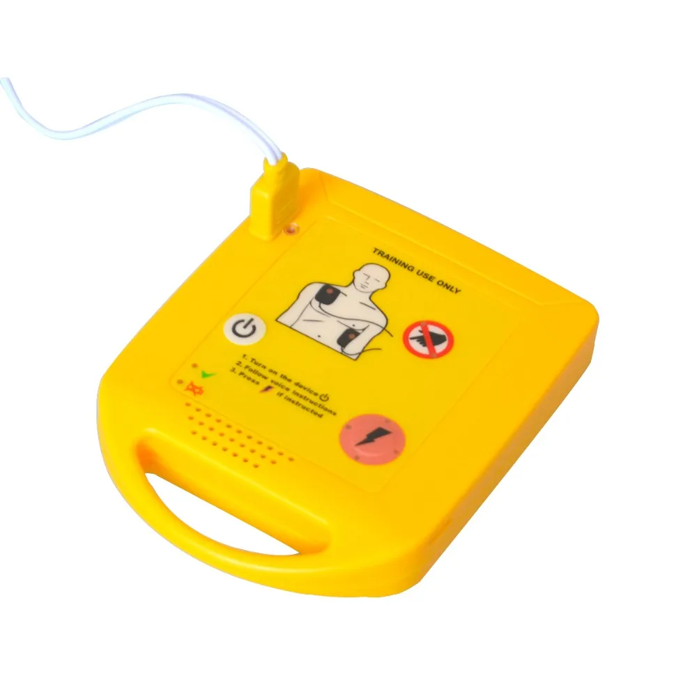 Мини AED тренер XFT-D0009 испанский голосовые подсказки дефибриллятор универсальный