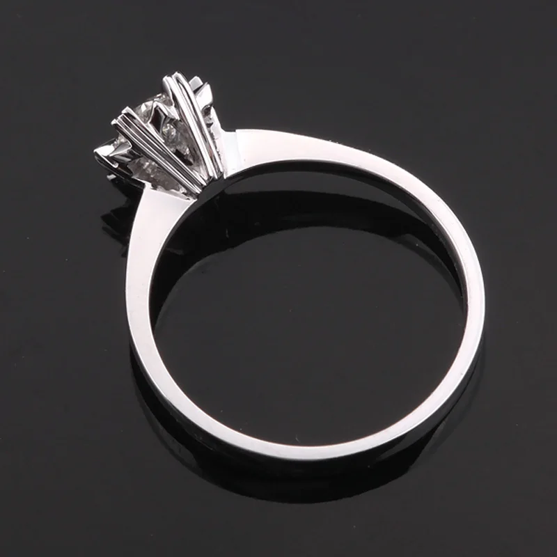 Женские кольца STARYEE для помолвки из чистого белого золота 14 к карат Forever One|ring for|rings