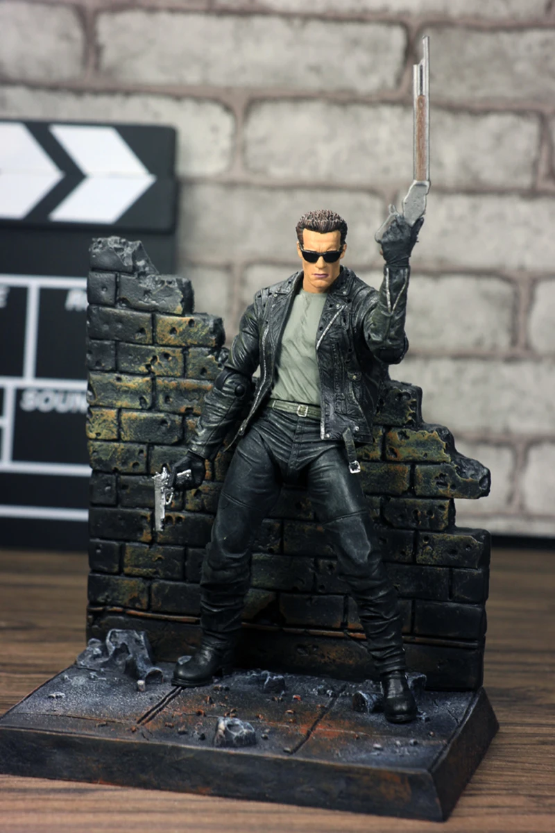 Экшн фигурка NECA Terminator 2: холодный день экшн из ПВХ Коллекционная модель игрушки в