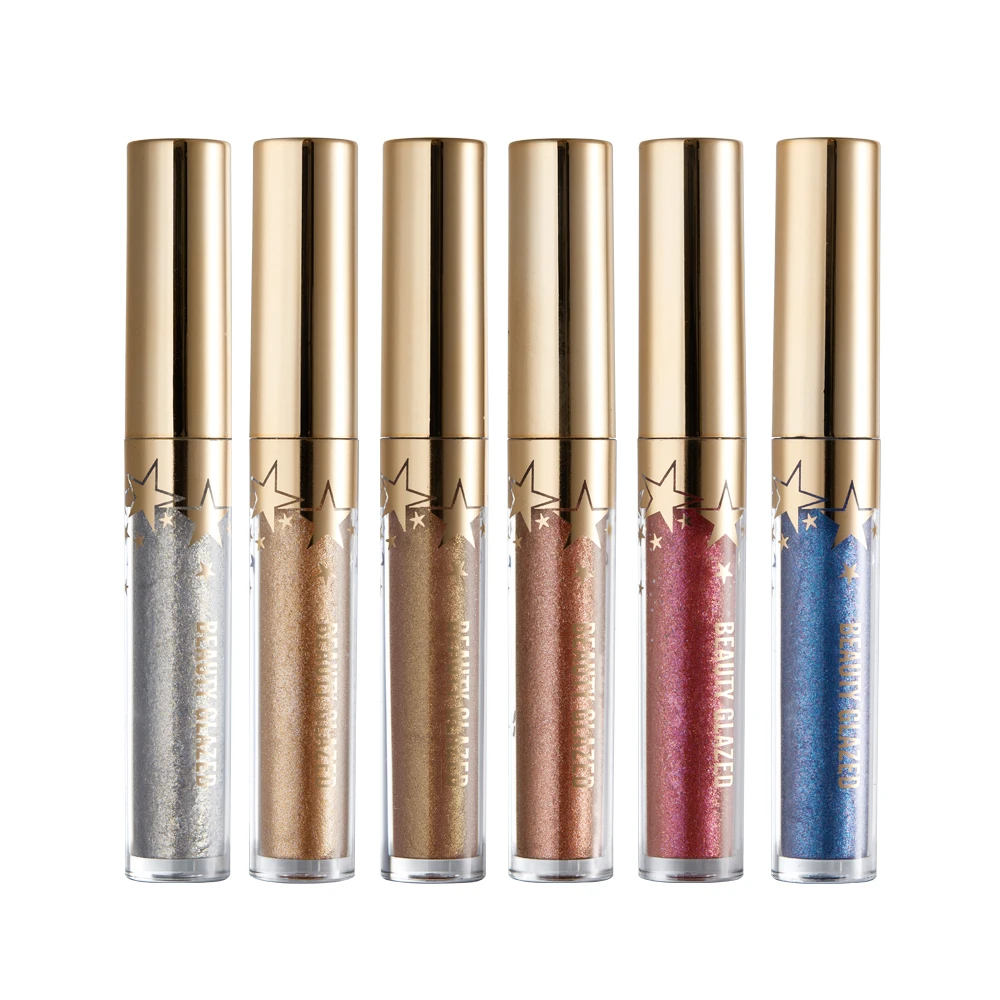 Матовые Жидкие помады BEAUTY GLAZED 6 шт. набор для макияжа Алмазный Блеск губ стойкая