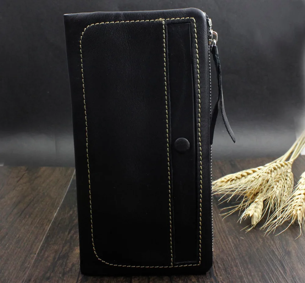 Мужской Длинный кошелек из натуральной кожи | Багаж и сумки