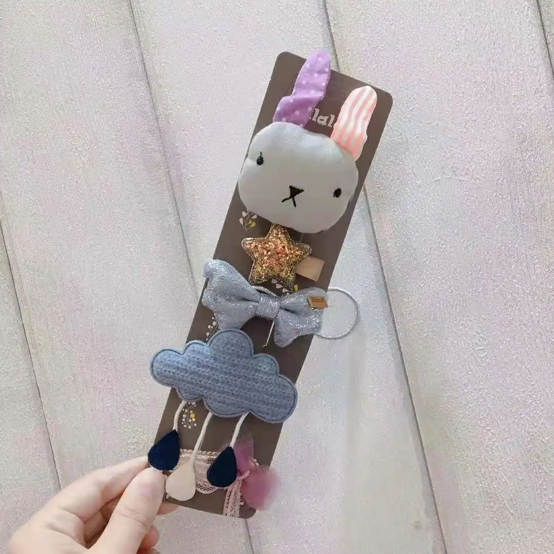 5 шт. детские заколки для волос с бантом|Аксессуары волос| |