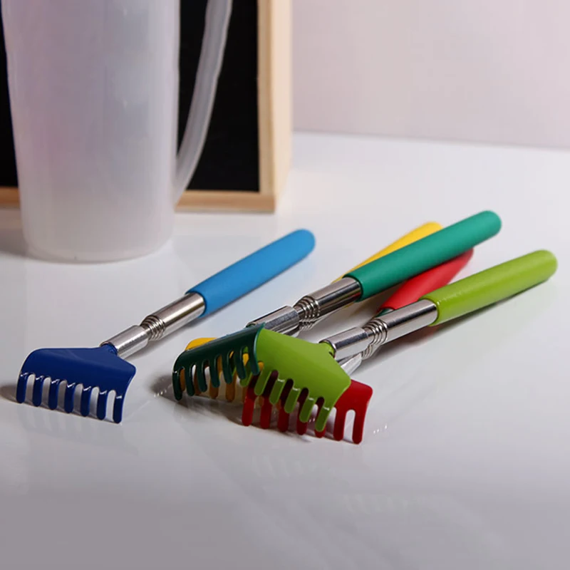 Backscratcher Hackle массажер практичный удобный нержавеющая ручка клип назад Scratcher
