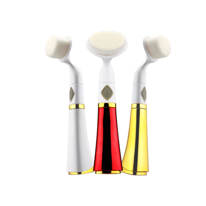 4 цвета Pro Mini Электрический глубокое очищение лица щетка для удаления угрей