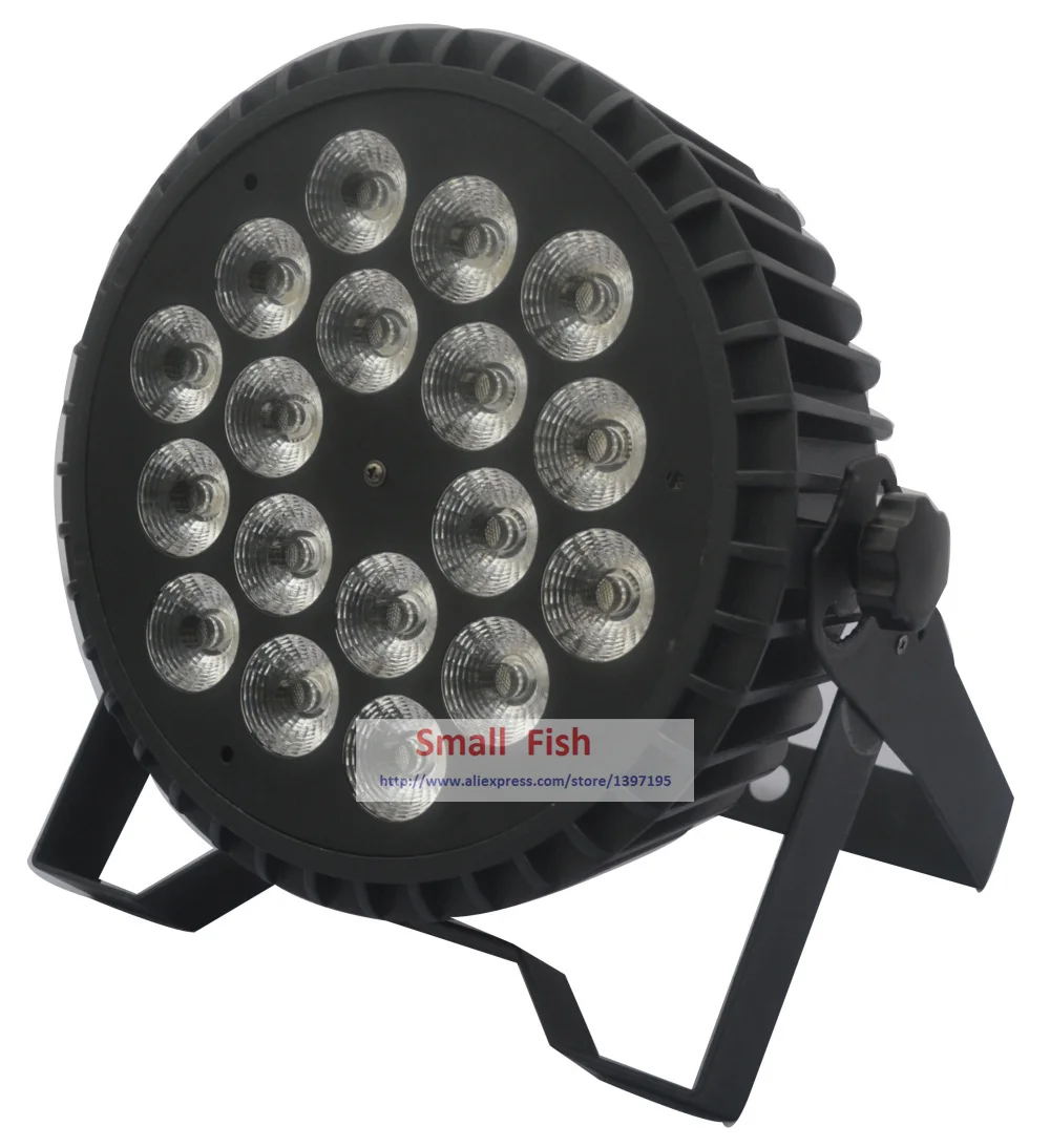 Новый профессиональный светодиодный сценический свет 180 Вт плоский Par 18x12W LED