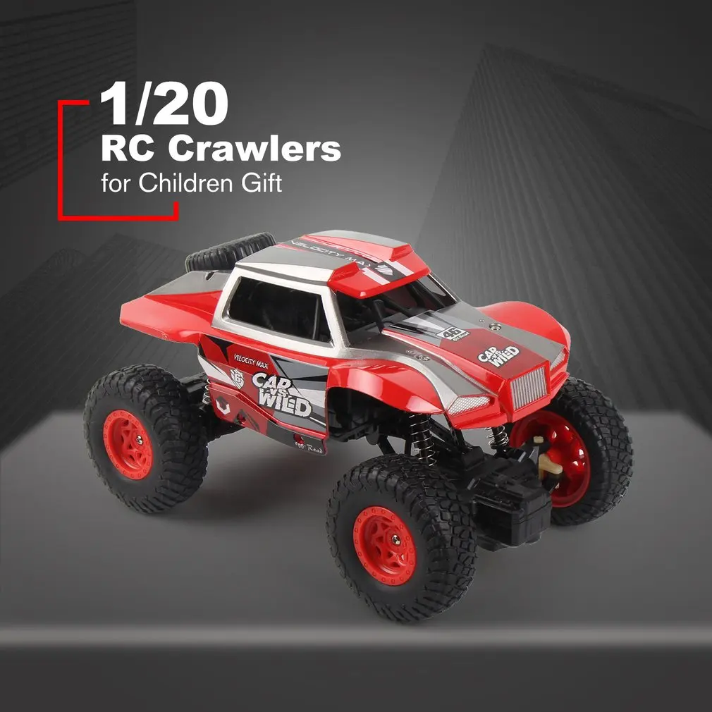 RC автомобиль 1:20 2 4 ГГц рок сканеры ралли скалолазание сильные двигатели Bigfoot