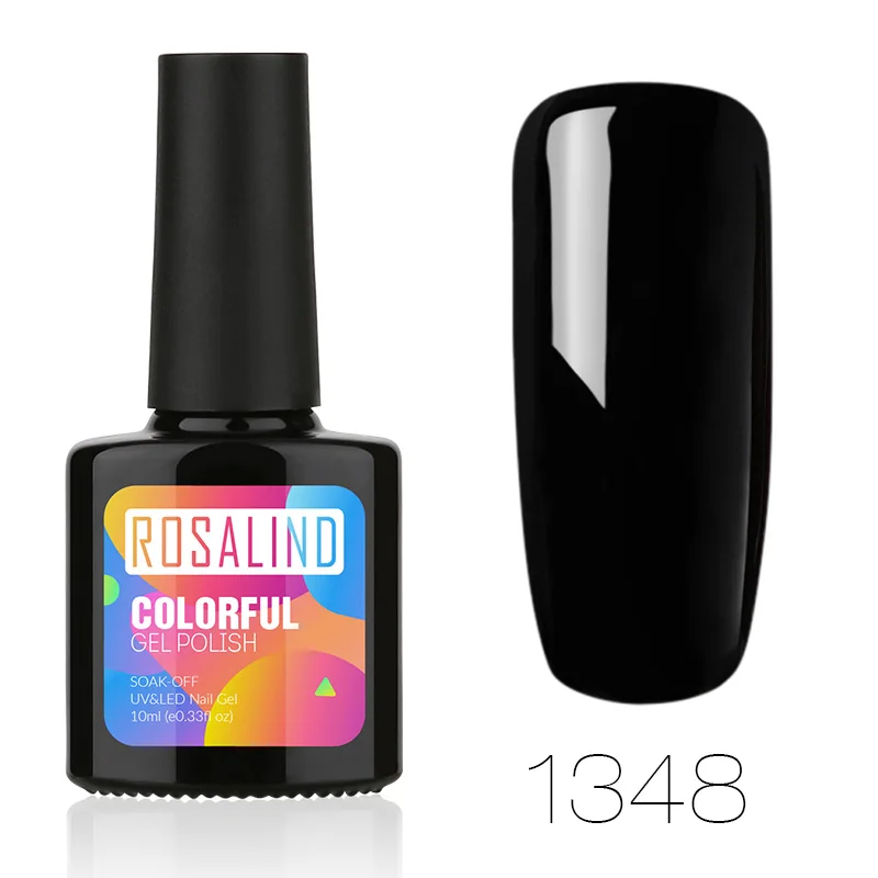 1348 ROSALIND, 10 мл, Гель-лак для ногтей, телесного цвета, 1323-1465, Гель-лак, замачиваемый, верхнее покрытие, дизайн ногтей, УФ-светодиодный Гель-лак - Цвет: 1348