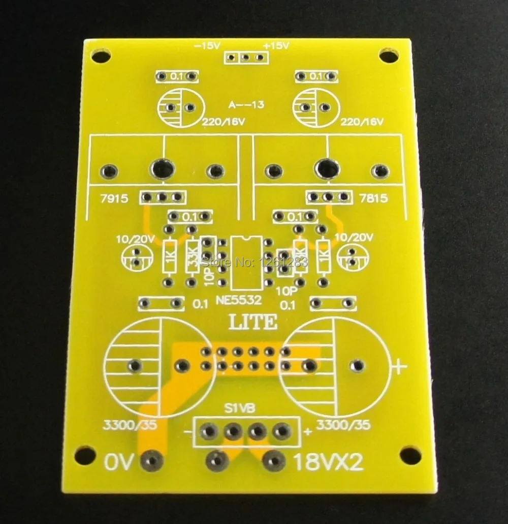 

LITE PCB A-13 active Серводвигатель пустая плата +-15V / 1A выход