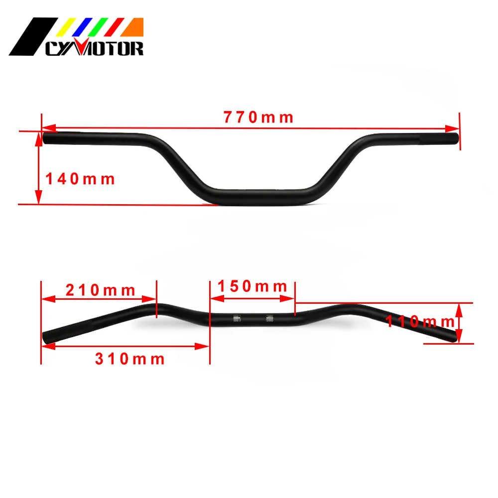 Алюминиевая ручка для руля 11/8 дюйма 28 мм KTM SX EXC XCW SXF WR WRF YZ YZF KS KLX KXF CR CRF 85 125 150 200 250 300