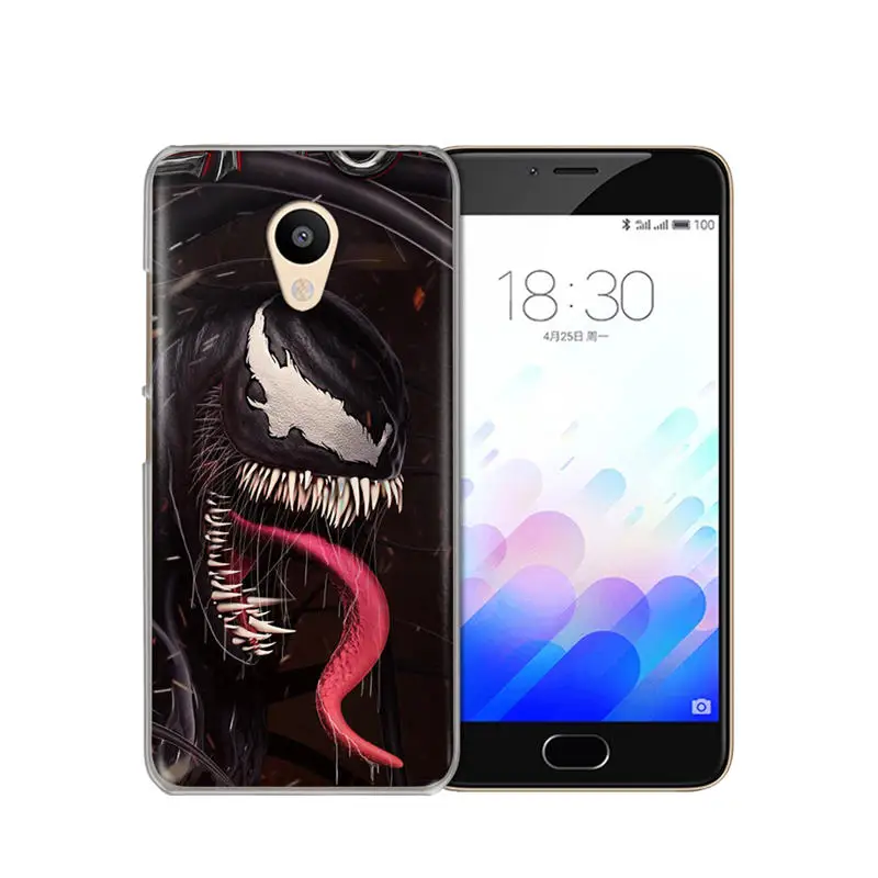 Чехол для телефона Venom cool чехол Meizu M3S M5 M5S M5C Note M6 U10 U20 Pro 6 16th силиконовый etui capa