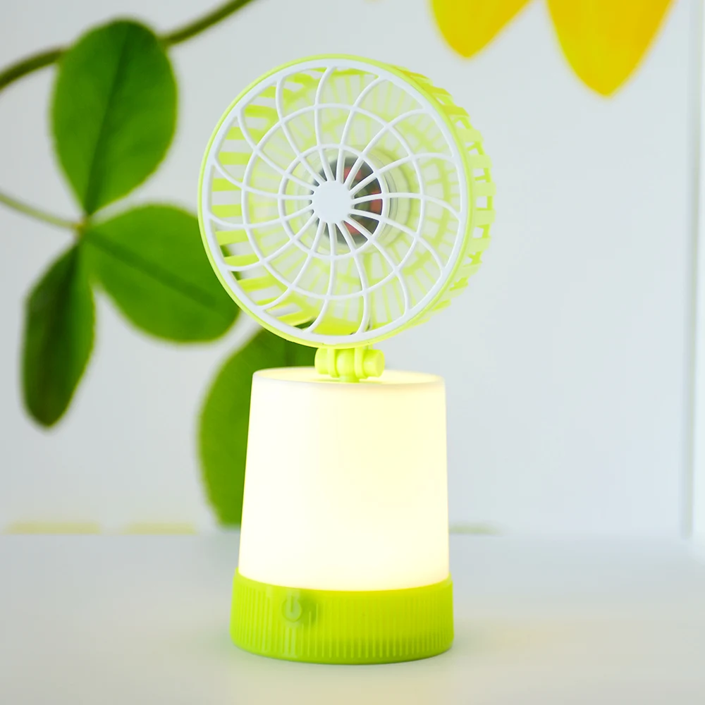 2017 Universal Portable Rechargeable LED Fan air Cooler Mini Operated Desk USB for PC Laptop Computer night light fan | Бытовая техника