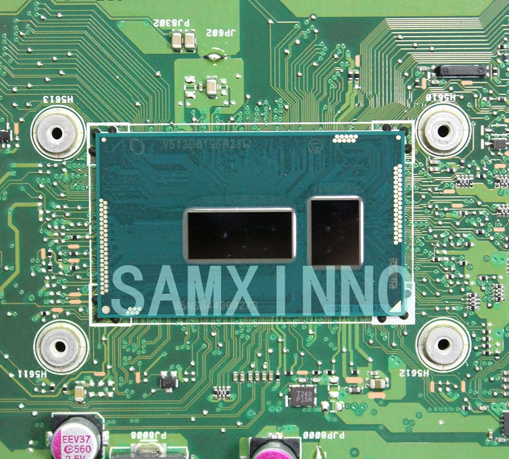 X751LX материнская плата GTX950M I7 5500 процессор 4G RAM для For Asus X751L K751L R752L ноутбука 100%