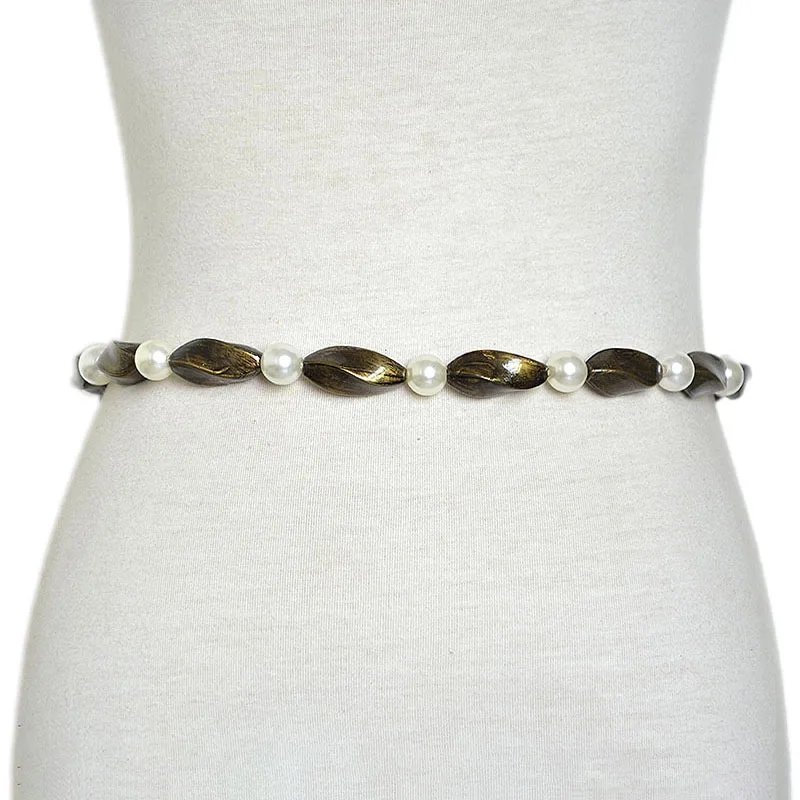 Женский пояс поло для танца живота с перекрестными бусинами| |