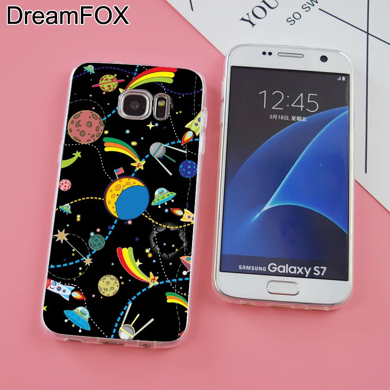 DREAMFOX K009 Acid Trip Tumblr Мягкий ТПУ силиконовый чехол для samsung Galaxy Note S 6 7 8 9 Edge Plus Grand Prime |