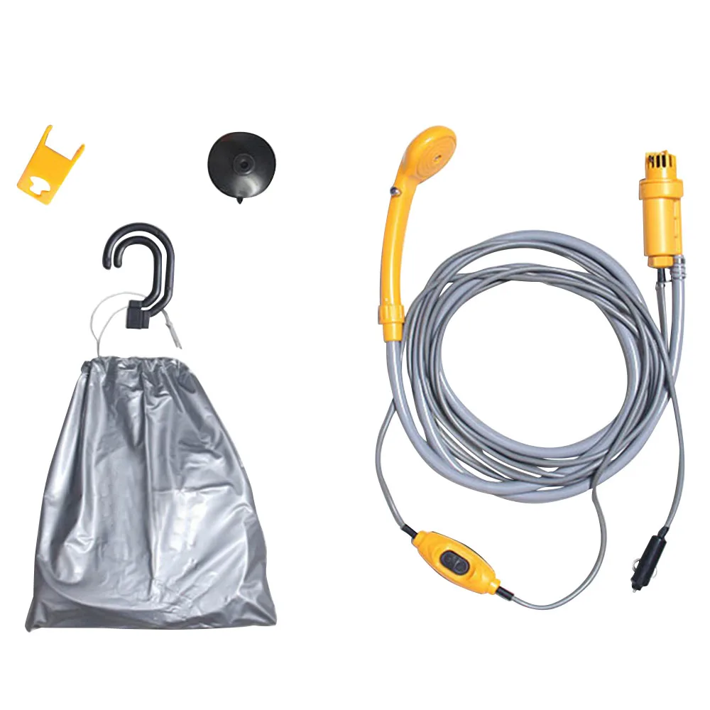 12V электрический мытьё автомобиля Plug открытый Camper караван Ван Портативный отдых