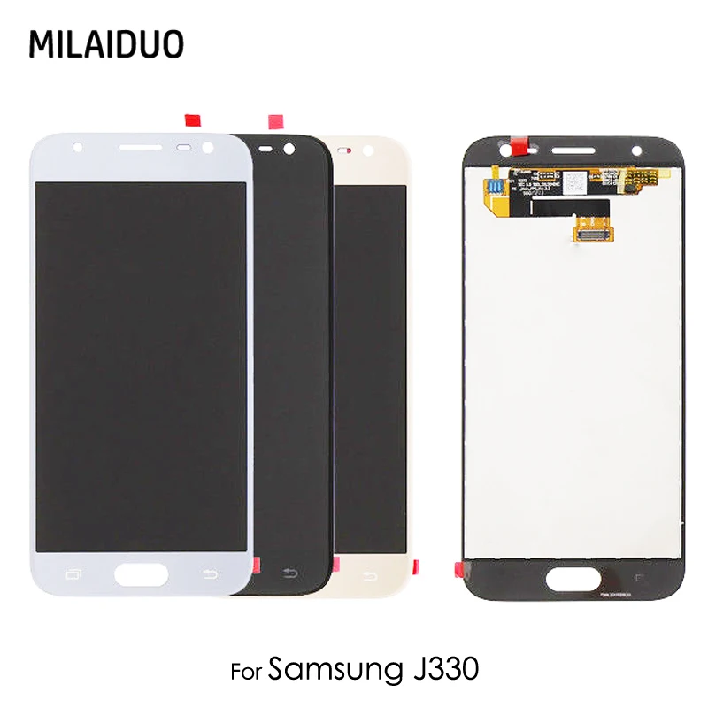 ЖК дисплей для Samsung Galaxy J3 2017 J330 J3308 J3300 J330F LCD TFT кодирующий преобразователь