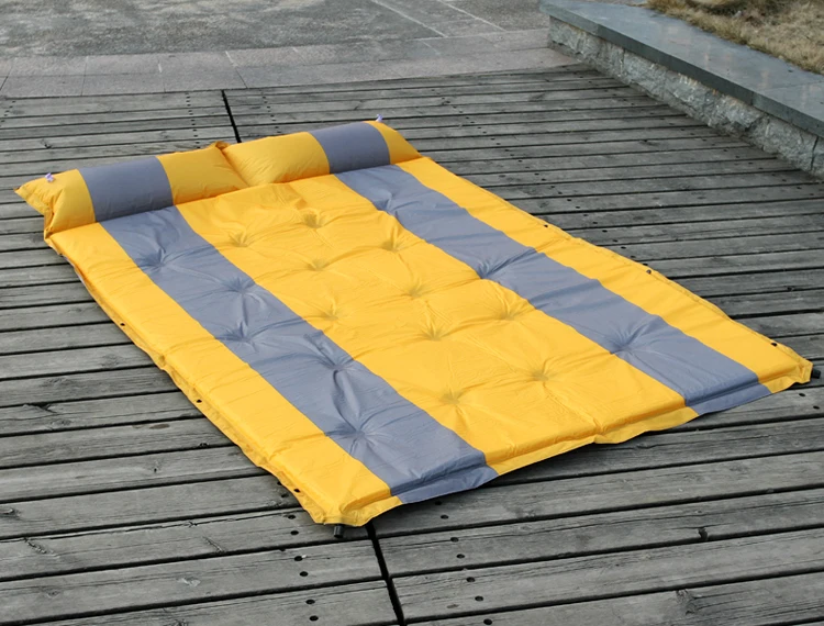 

Automatic 190*130*3cm inflatable cushion Camping Mat Double Air Mattress Camp Equipment
