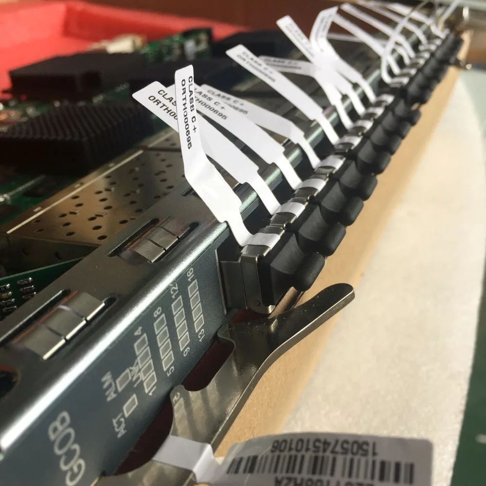 

Original Fiber home GCOB interface board with 16 SFP C++ module for AN5516-01/AN5516-04/AN556-06