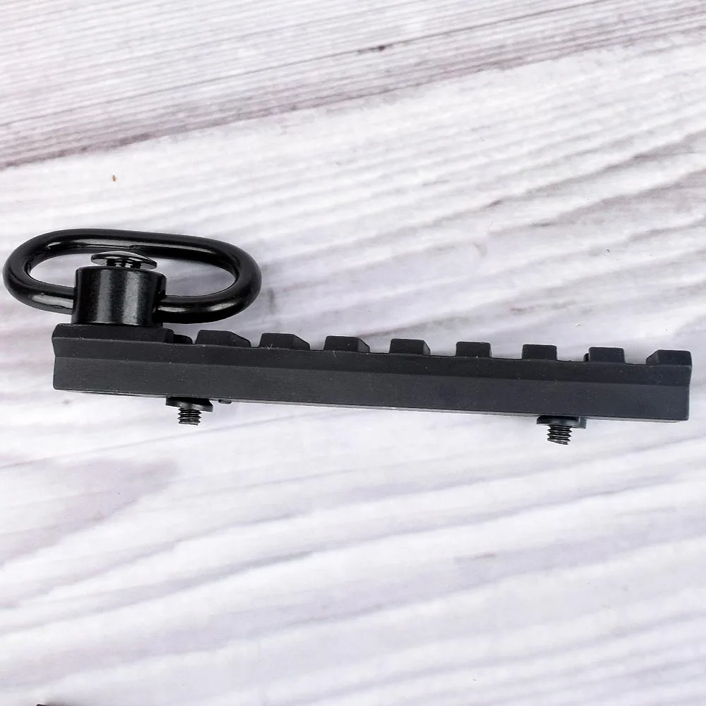 Tactical M LOK Rail Mount Picatinny Weaver рельсовые секции 8 слотов крепление база с QD Слинг поворотный адаптер-ключ для охоты