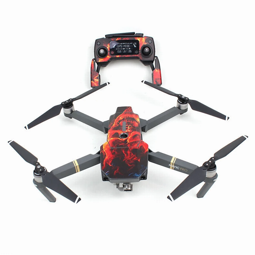 3M украшение обертывание кожи водостойкая наклейка комплект для DJI Mavic Pro корпус и