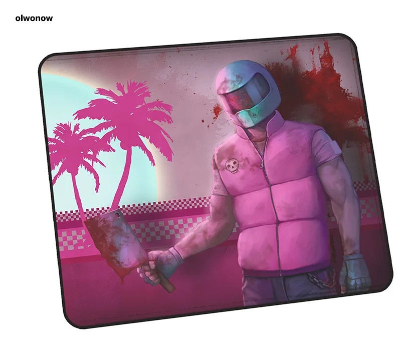 Игровой коврик для мыши hotline Майами популярный 35x30 см ноутбука игровой Настольный