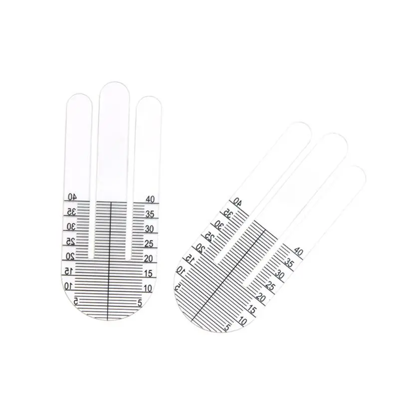 Новинка 2019 1 пара оптическая линейка PH высота зрачка оптометрический тестер