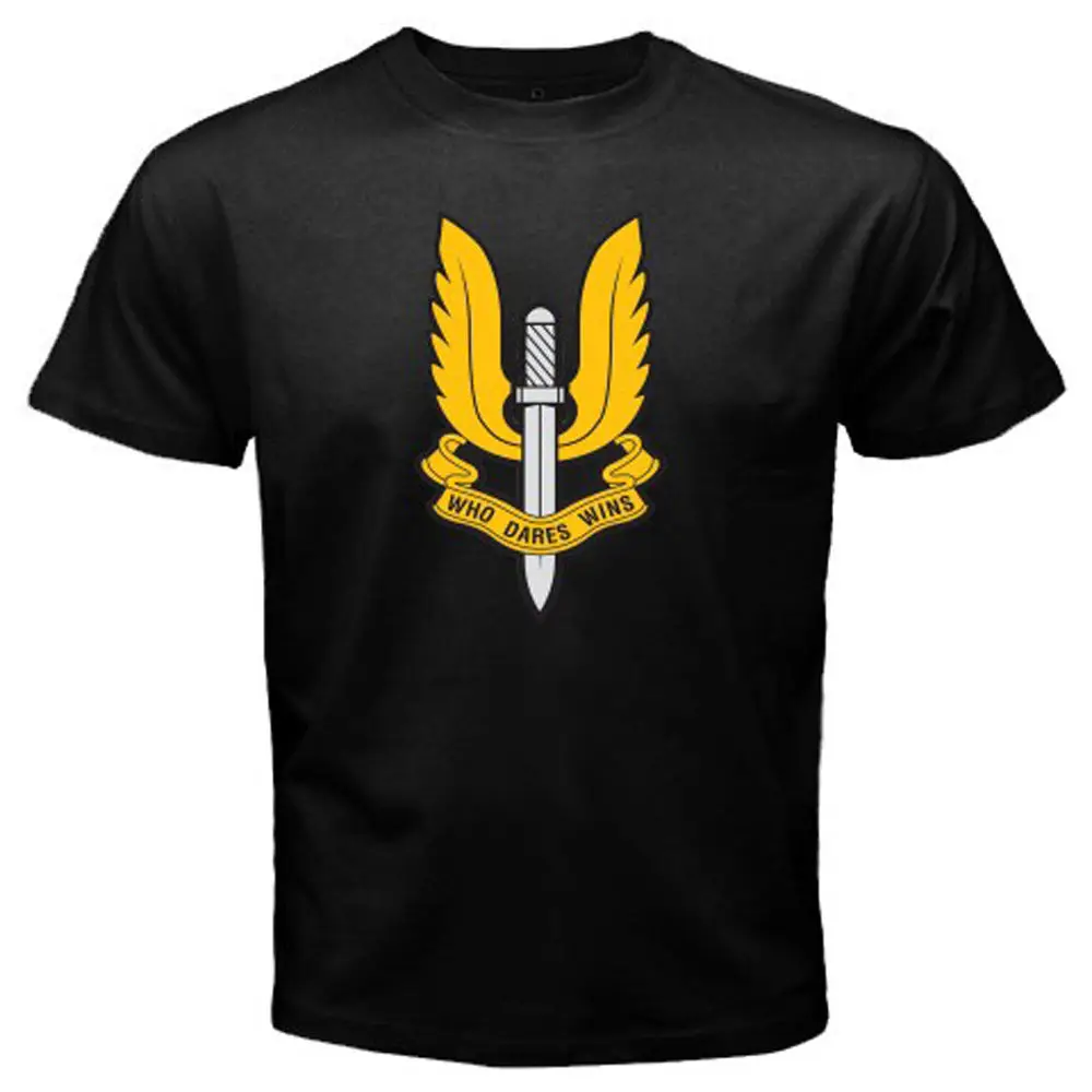 Футболка SAS United Special Forces s Размеры S 3XL забавные летние футболки с коротким рукавом