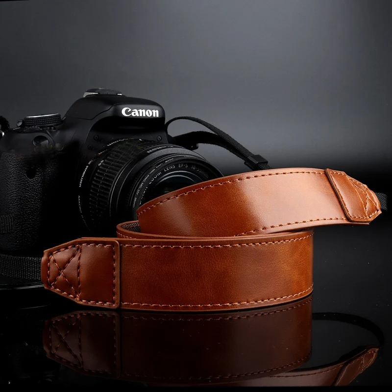 Ремень из искусственной кожи для Sony A6500 A6400 RX10M3 RX10IV A7RIII A580 HX300 HX400 H400 A99 A77 A65 A57|Ремни